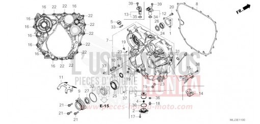 CARTER ARRIERE GL1800DAP de 2023